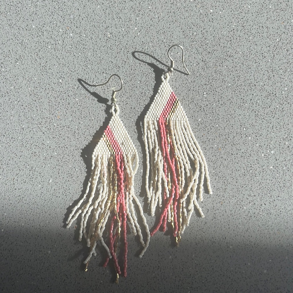 BEADED EARRINGS from INK & ALLOY